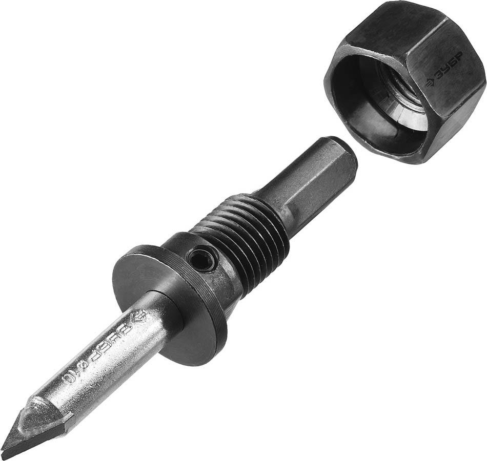 ЗУБР для коронок-чашек (33360-хх, 33361-хх), основание-державка 33363_z01 Профессионал купить по цене 119 ₽ в интернет магазине ТЕХСАД