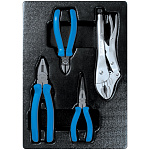 Набор пассатижей и бокорезов, ложемент, 4 предмета KING TONY 9-42144GP купить по цене 7 050 ₽ в интернет магазине ТЕХСАД