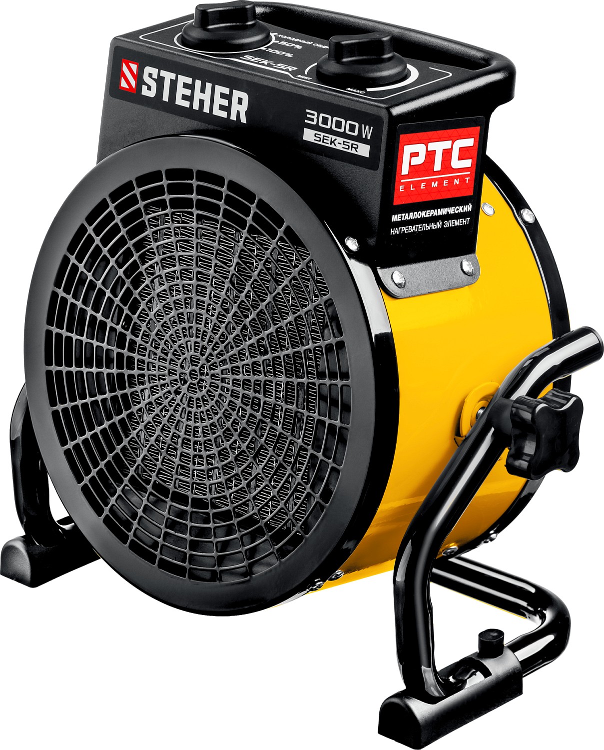 STEHER 3 кВт, тепловая пушка электрическая SEK-5R купить по цене 4 590 ₽ в интернет магазине ТЕХСАД