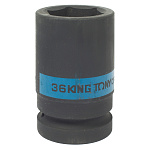 Головка торцевая ударная глубокая шестигранная 1'', 36 мм KING TONY 843536M купить по цене 2 490 ₽ в интернет магазине ТЕХСАД