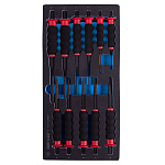 Набор выколоток, бородков и кернеров, ложемент, 11 предметов KING TONY 9-1011GPV01 купить по цене 7 960 ₽ в интернет магазине ТЕХСАД