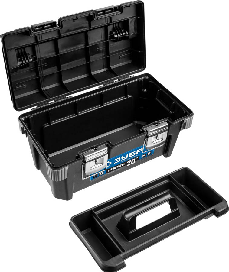 ЗУБР 500 x 275 x 265 мм (20''), пластиковый, ящик для инструментов УМЕЛЕЦ-20 38141-20_z01 Профессиона купить по цене 2 950 ₽ в интернет магазине ТЕХСАД