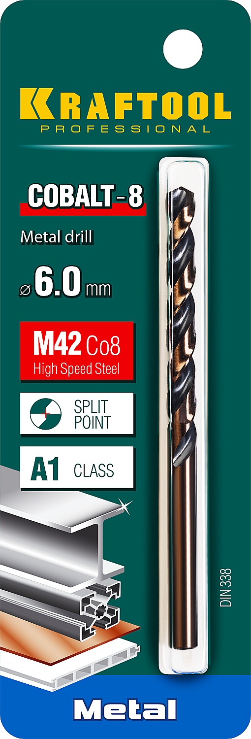 KRAFTOOL Ø 6 х 93 мм, HSS-Co (8%), класс A, сверло по металлу 29656-6 Pro KRAFTOOL Ø 6 х 93 мм, HSS-Co (8%), класс A, сверло по металлу 29656-6 Pro купить по цене 326 ₽ в интернет магазине ТЕХСАД