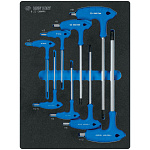 Набор шестигранников L-тип, ложемент, 8 предметов KING TONY 9-22108MRV купить по цене 6 370 ₽ в интернет магазине ТЕХСАД