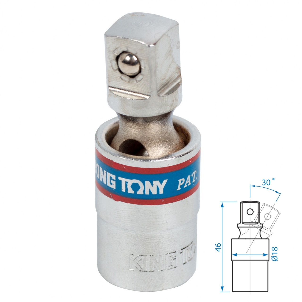 Кардан 3/8'', шаровый KING TONY 3794 купить по цене 540 ₽ в интернет магазине ТЕХСАД