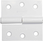 STAYER 75 x 75 x 2.4 мм, 1 шт., цвет белый, правая, петля разъемная 37613-75-2R Master купить по цене 78 ₽ в интернет магазине ТЕХСАД