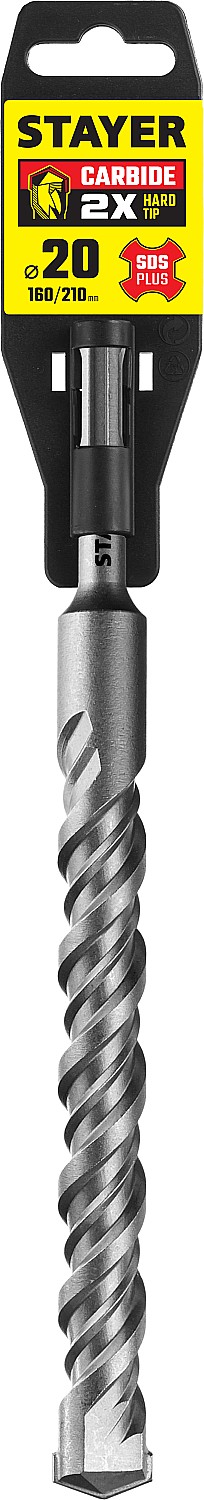 STAYER 20 x 210 мм, бур SDS-plus 2930-210-20_z02 купить по цене 480 ₽ в интернет магазине ТЕХСАД