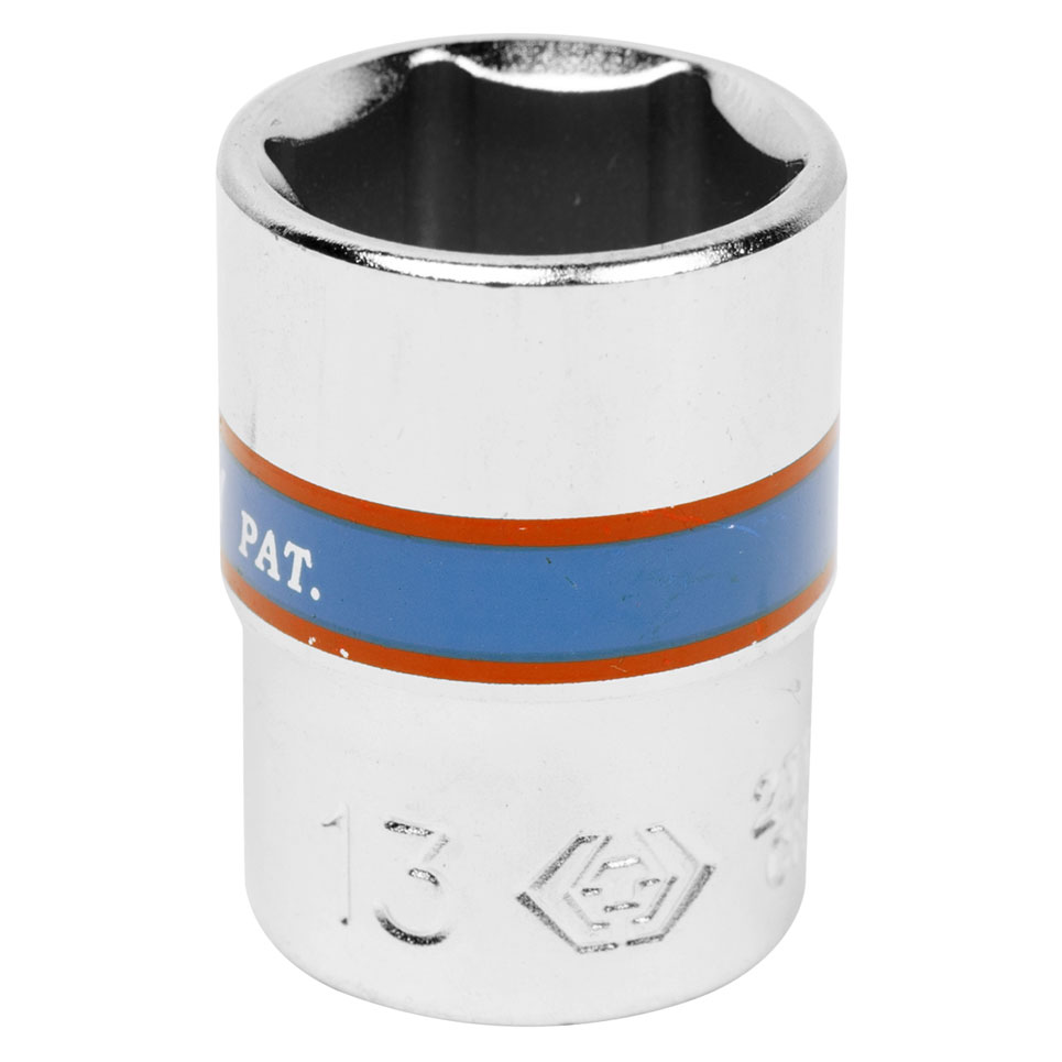 Головка торцевая стандартная шестигранная 1/4'', 13 мм KING TONY 233513M купить по цене 120 ₽ в интернет магазине ТЕХСАД