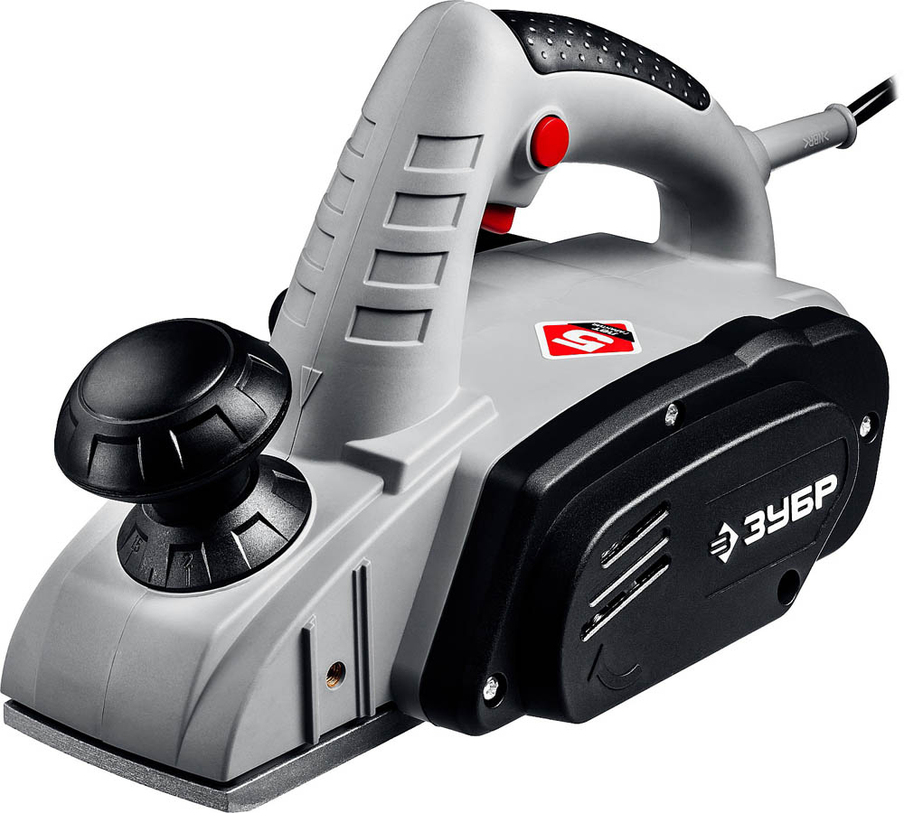 ЗУБР 750 Вт, 16000 об/мин, 82 мм, рубанок ЗР-750-82 Мастер купить по цене 5 140 ₽ в интернет магазине ТЕХСАД