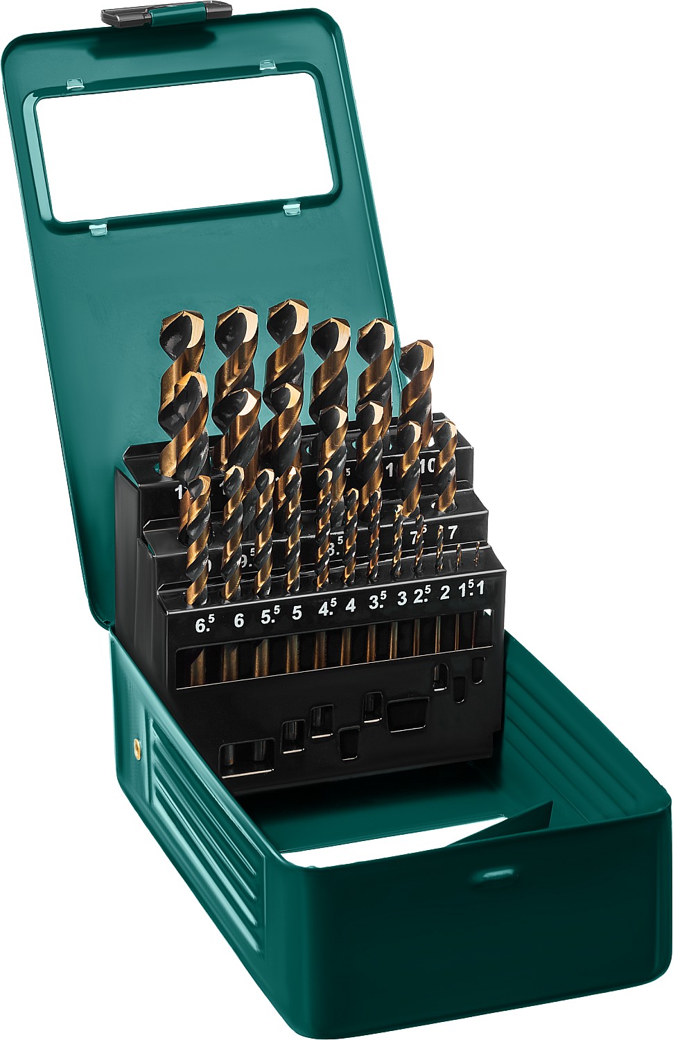 KRAFTOOL 25 шт. (Ø 1-13 мм), класс A, HSS-Co(8%), набор сверл по металлу 29656-H25 KRAFTOOL 25 шт. (Ø 1-13 мм), класс A, HSS-Co(8%), набор сверл по металлу 29656-H25 купить по цене 10 910 ₽ в интернет магазине ТЕХСАД