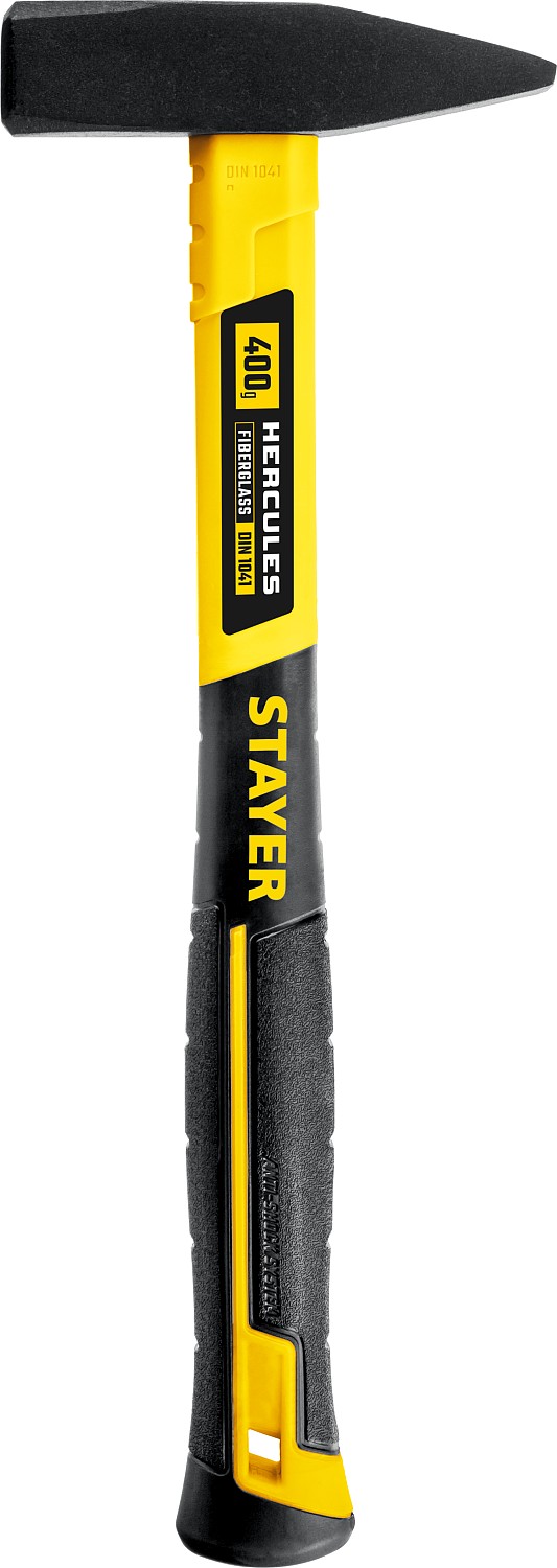 STAYER 400 г, с фиберглассовой рукояткой, молоток слесарный 20050-04_z02 купить по цене 570 ₽ в интернет магазине ТЕХСАД