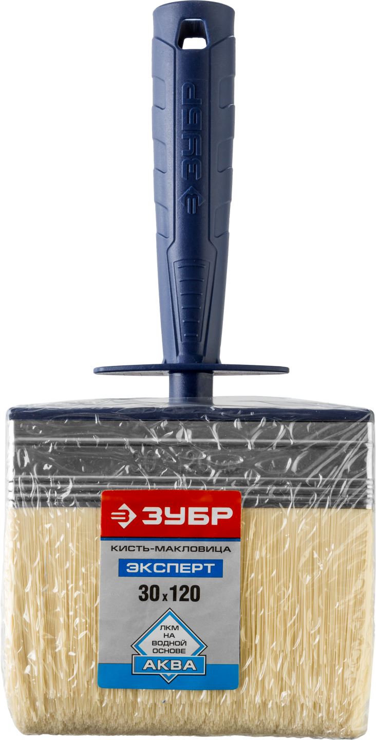 ЗУБР 3 х 12 см, пластмассовый корпус, щетина искусственная, кисть - макловица АКВА 01817-12 купить по цене 300 ₽ в интернет магазине ТЕХСАД