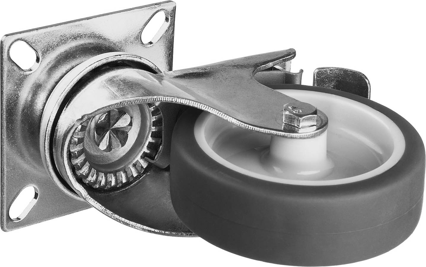 ЗУБР 75 мм, 60 кг, колесо поворотное c тормозом 30946-75-B Профессионал купить по цене 490 ₽ в интернет магазине ТЕХСАД