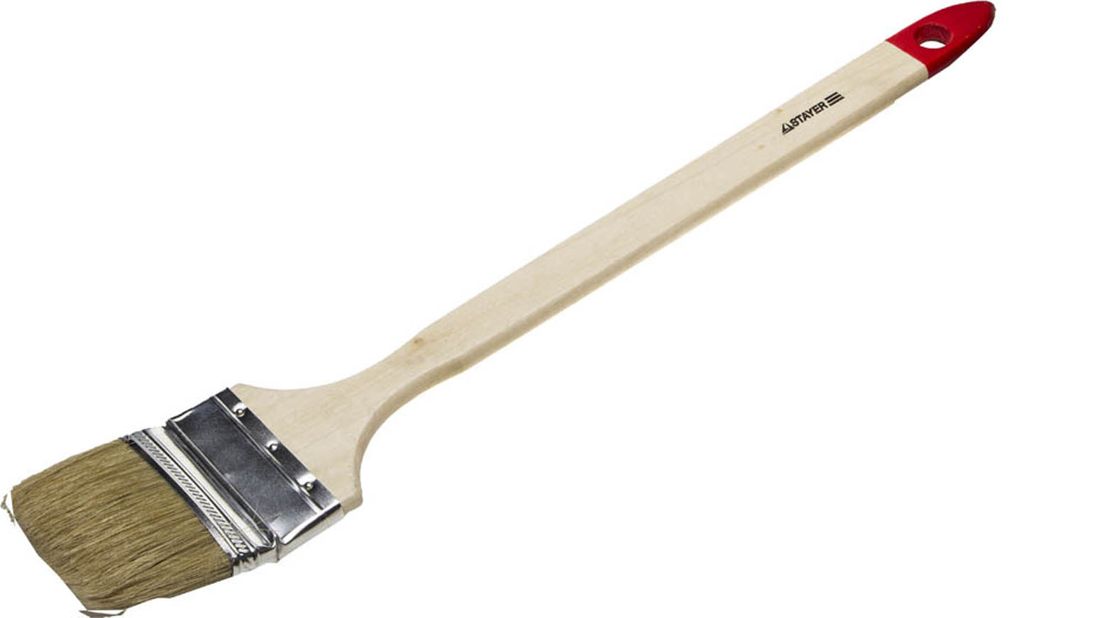STAYER 63 мм, 2,5'', щетина натуральная, деревянная ручка, кисть радиаторная UNIVERSAL 0111-63 купить по цене 192 ₽ в интернет магазине ТЕХСАД