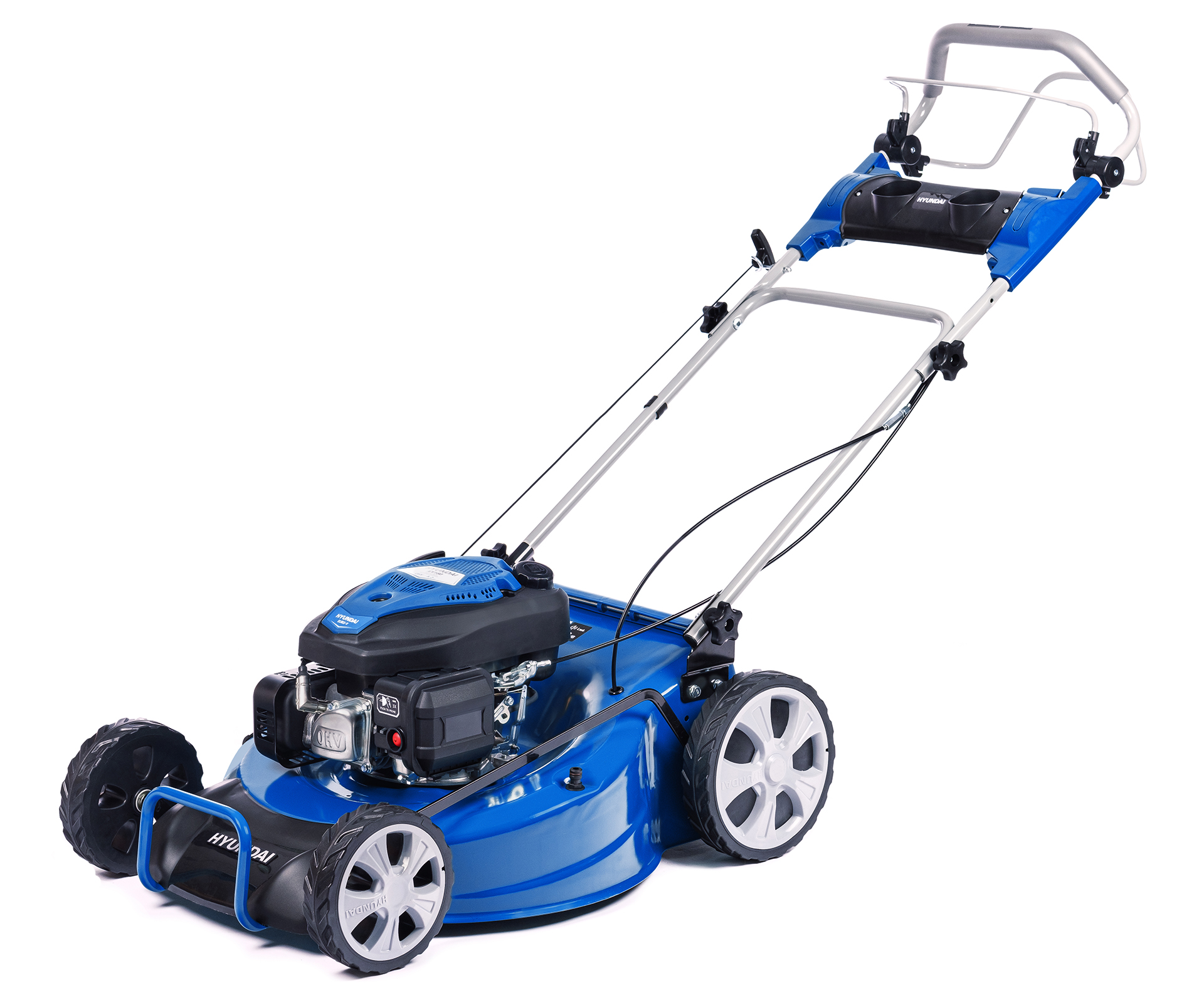 Бензиновая газонокосилка Hyundai L 5520S купить по цене 64 390 ₽ в интернет магазине ТЕХСАД