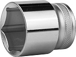 KRAFTOOL 1/2'', 27 мм, CrMo сталь, хромированная, торцовая головка INDUSTRIE QUALITAT 27801-27_z01 купить по цене 350 ₽ в интернет магазине ТЕХСАД