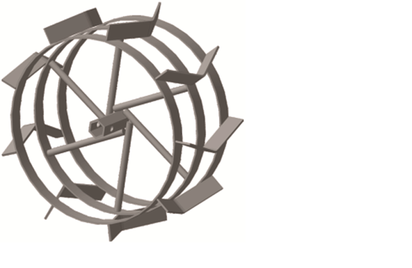 Грунтозацепы диаметр 450 мм втулка S24 мм Sturm! GKE-26-450 купить по цене 3 620 ₽ в интернет магазине ТЕХСАД