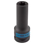 Головка торцевая ударная глубокая TORX Е-стандарт 3/4'', E24, L = 110 мм KING TONY 647524M купить по цене 2 180 ₽ в интернет магазине ТЕХСАД