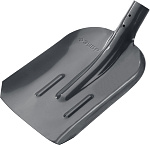 ЗУБР 346х235, с ребрами жесткости ЛСП, без черенка, лопата совковая 39428 купить по цене 460 ₽ в интернет магазине ТЕХСАД