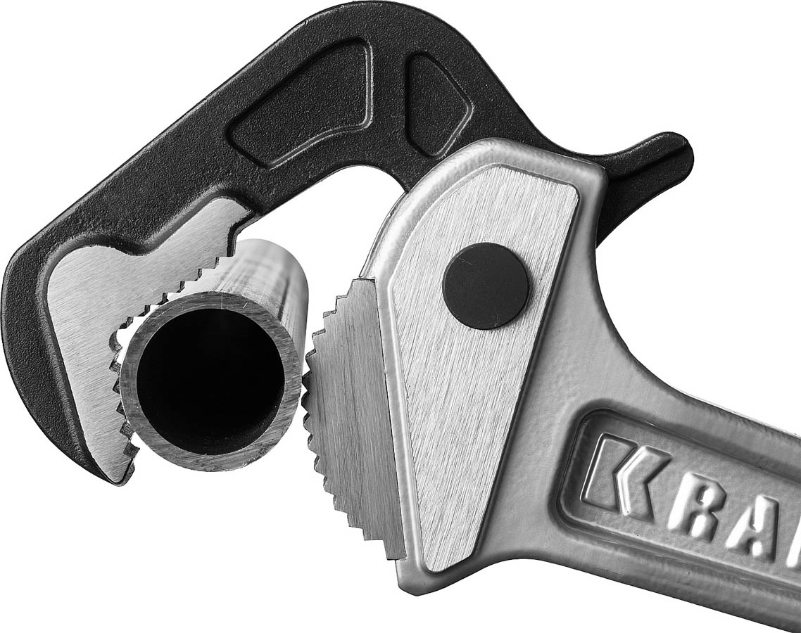 KRAFTOOL 1/2-2 Cr-V сталь ключ трубный быстрозажимной 27365-14 купить по цене 5 730 ₽ в интернет магазине ТЕХСАД