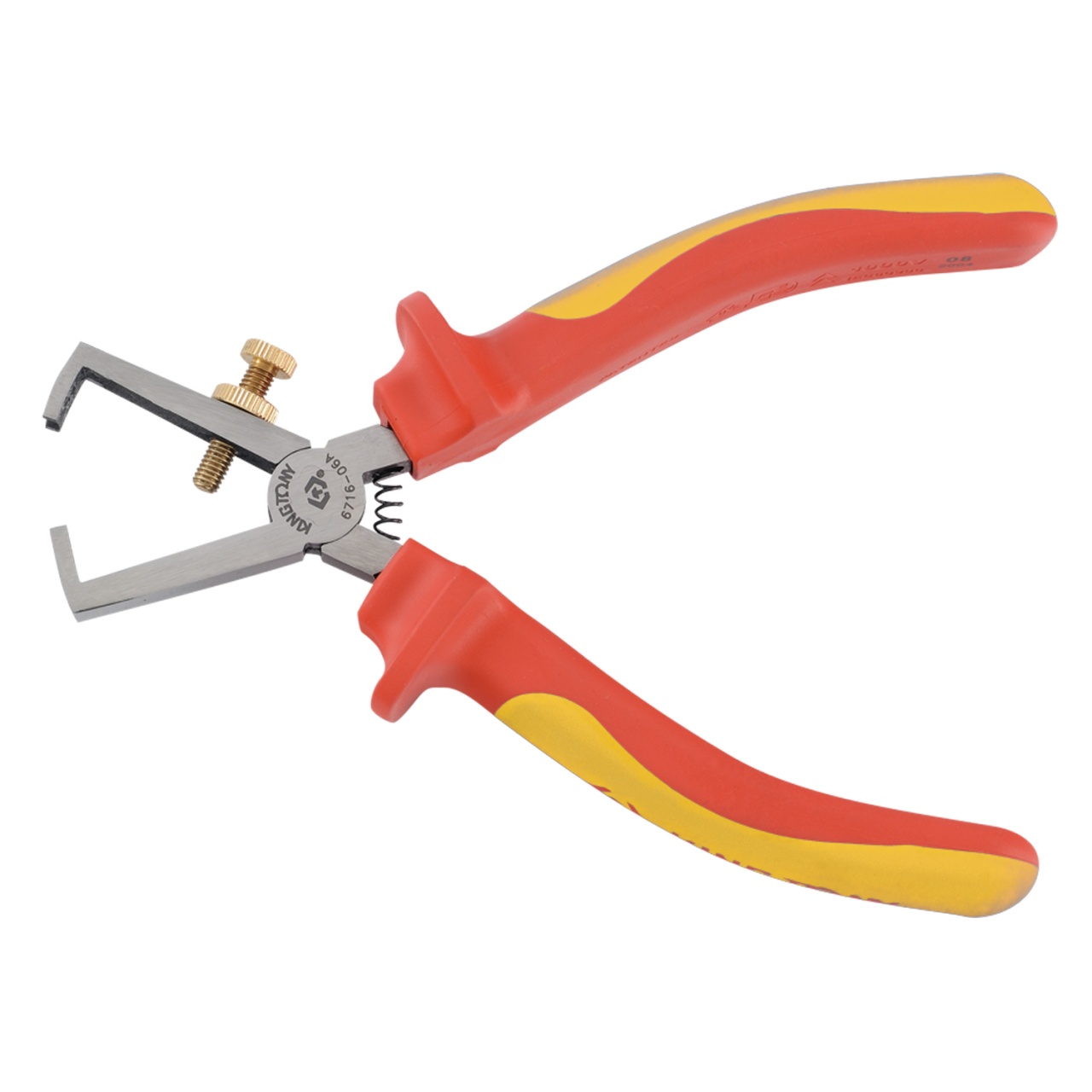 Стриппер для зачистки изоляции, 160 мм, диэлектрический KING TONY 6716-06A купить по цене 2 380 ₽ в интернет магазине ТЕХСАД