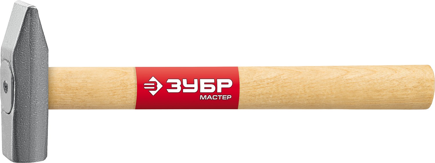 ЗУБР 400 г, молоток слесарный с деревянной рукояткой 20015-04_z02 купить по цене 490 ₽ в интернет магазине ТЕХСАД