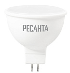Лампа светодиодная РЕСАНТА LL-R-MR16-7W-230-4K-GU5.3 купить по цене 115 ₽ в интернет магазине ТЕХСАД