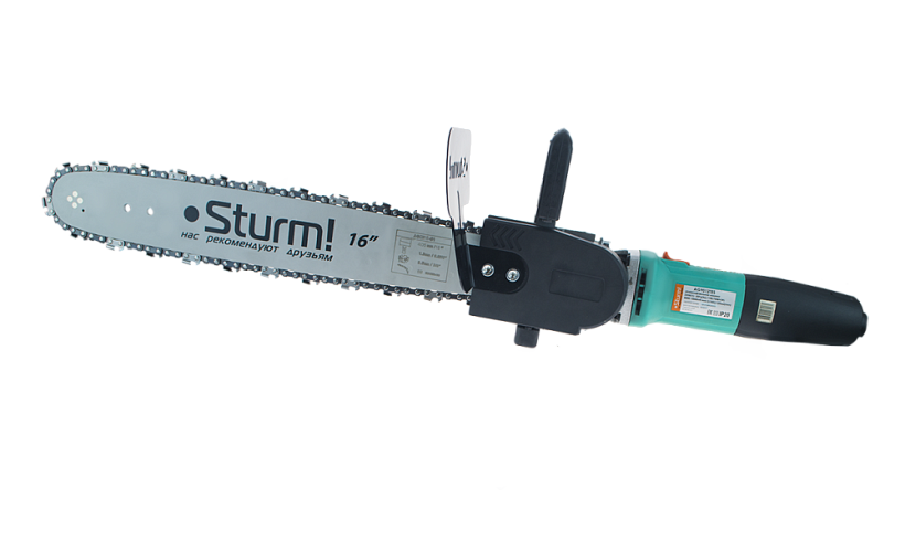 Насадка Цепная пила на УШМ Sturm! AGCS16-01 купить по цене 2 220 ₽ в интернет магазине ТЕХСАД