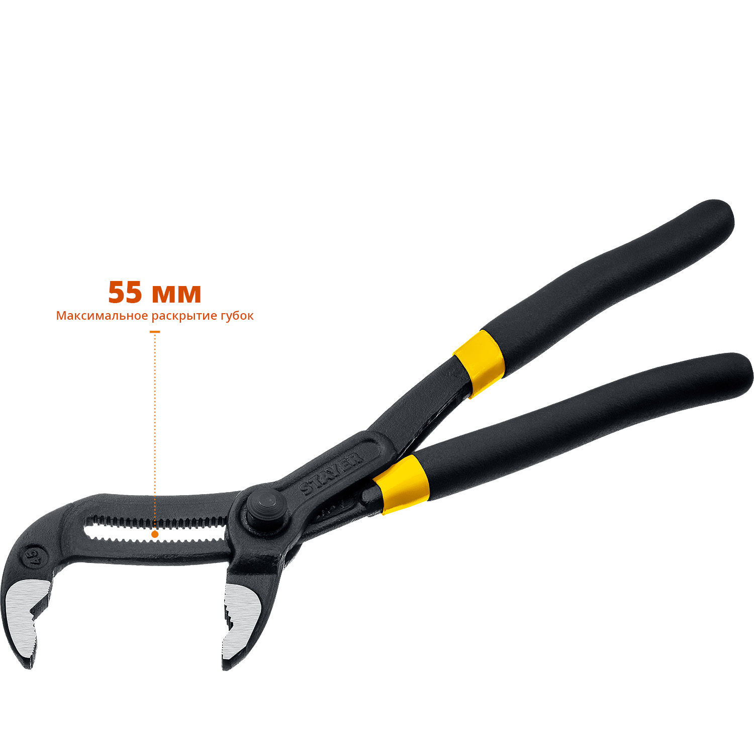 STAYER 250 мм, клещи переставные OMEGA 2239_z02 Professional купить по цене 830 ₽ в интернет магазине ТЕХСАД