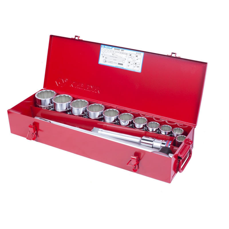 Набор торцевых головок с принадлежностями 3/4'', двенадцатигранные, 7/8''-2'', 16 предметов KING TONY 6016SR купить по цене 27 000 ₽ в интернет магазине ТЕХСАД