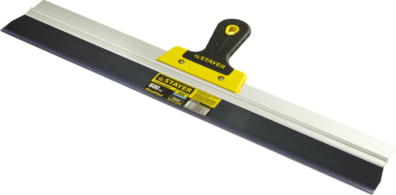 STAYER фасадный, 600 мм, анодированный, двухкомпонентная рукоятка, шпатель фасадный 10045-60 купить по цене 1 040 ₽ в интернет магазине ТЕХСАД