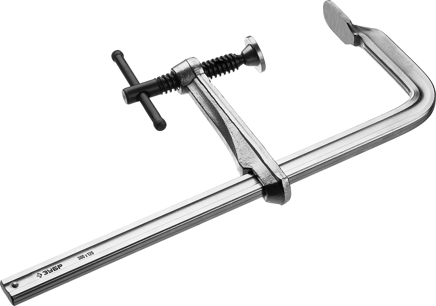 ЗУБР F 300х120 мм, струбцина 32157-120-300 купить по цене 2 260 ₽ в интернет магазине ТЕХСАД