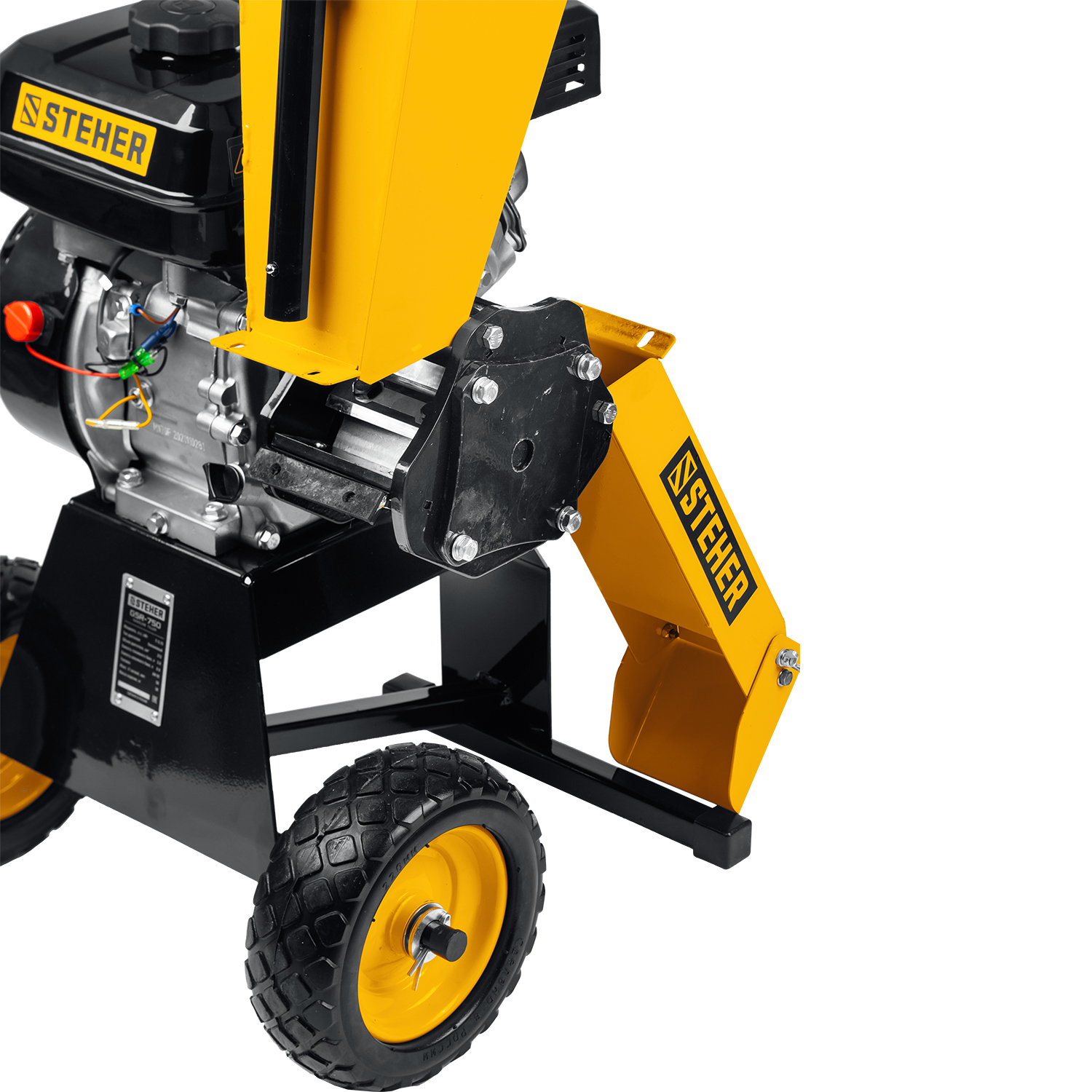 STEHER 50 мм, 7 л.с., измельчитель бензиновый садовый GSR-750 купить по цене 41&nbsp;660 ₽ в интернет магазине ТЕХСАД