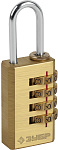 ЗУБР 4 диска, замок навесной мини, латунный корпус, кодовый 37118-2_z02 Профессионал купить по цене 560 ₽ в интернет магазине ТЕХСАД