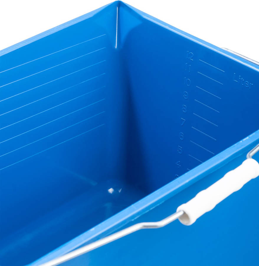 ЗУБР 12 л, 20х25х35 см, пластмассовое, ведро малярное 0609-12_z02 купить по цене 530 ₽ в интернет магазине ТЕХСАД