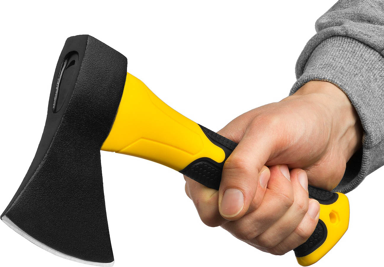STAYER 600 г., топор с фиберглассовой рукояткой 2064-06_z01 купить по цене 930 ₽ в интернет магазине ТЕХСАД