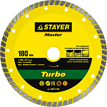 STAYER Ø 180Х22.2 мм, алмазный, сегментный, диск отрезной TURBO Universal 36673-180_z01 Master купить по цене 307 ₽ в интернет магазине ТЕХСАД