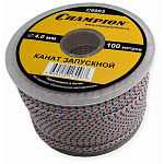 Канат запускной CHAMPION 4ммx100м (артикул C6003) Канат запускной CHAMPION 4ммx100м (артикул C6003) купить по цене 2 090 ₽ в интернет магазине ТЕХСАД