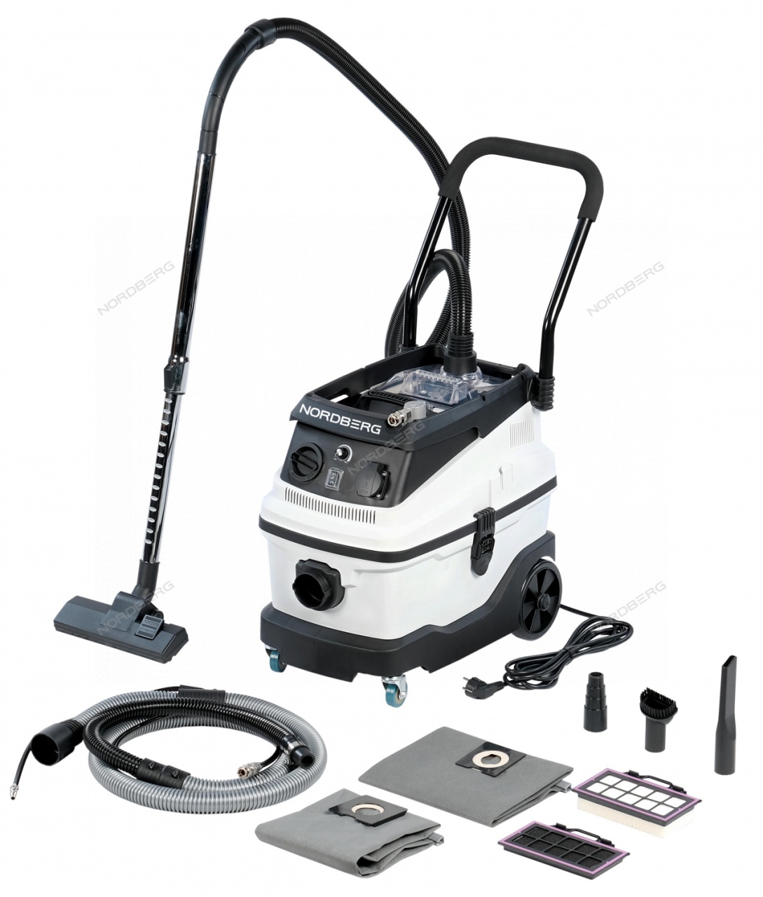 Пылесос 1600 Вт NORDBERG NV34 Пылесос 1600 Вт NORDBERG NV34 купить по цене 30 690 ₽ в интернет магазине ТЕХСАД