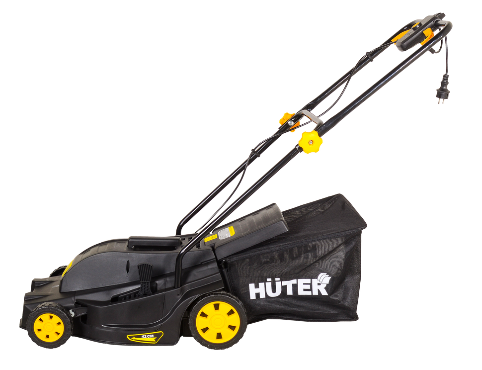 Газонокосилка электрическая Huter ELM-1600T купить по цене 11 990 ₽ в интернет магазине ТЕХСАД