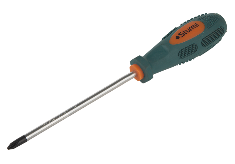 Отвертка Sturm! 1040-01-PH2-125 купить по цене 120 ₽ в интернет магазине ТЕХСАД