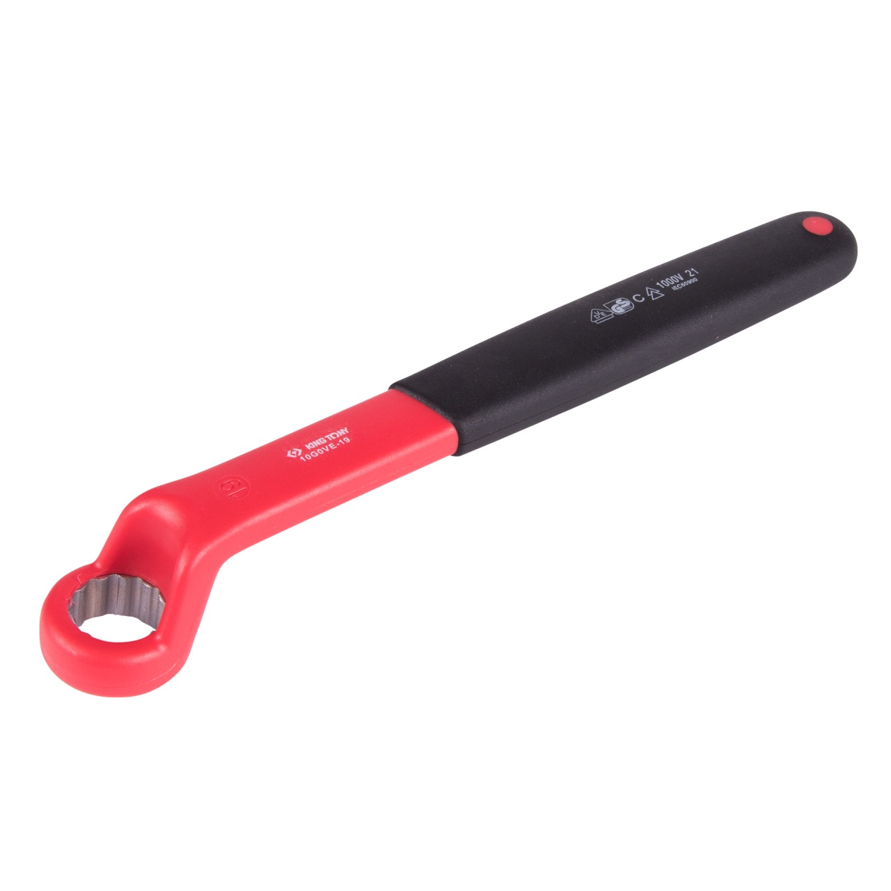 Ключ накидной диэлектрический 19 мм KING TONY 10G0VE-19 купить по цене 3 580 ₽ в интернет магазине ТЕХСАД