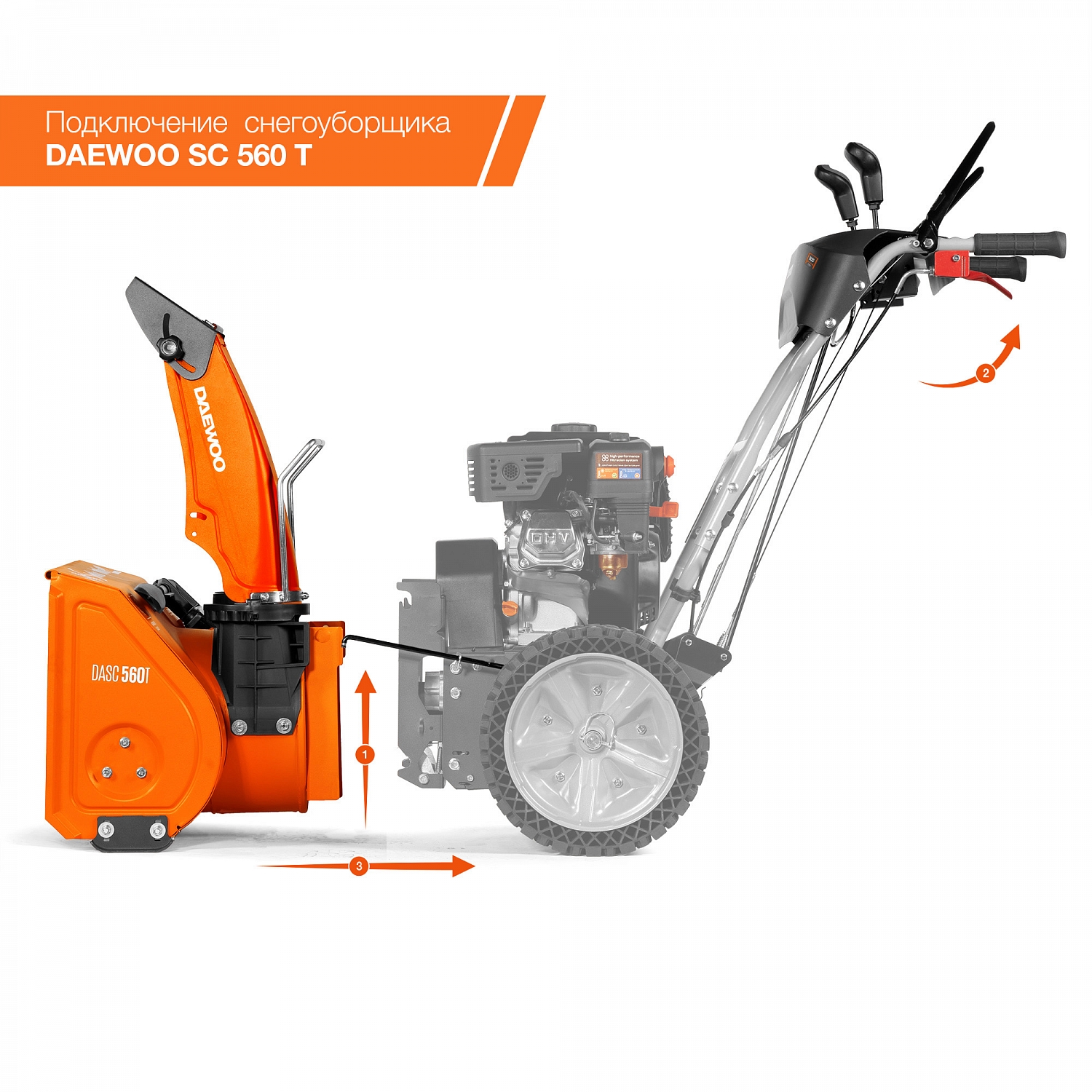 Подметальная машина DAEWOO SC 7080 купить по цене 106&nbsp;990 ₽ в интернет магазине ТЕХСАД