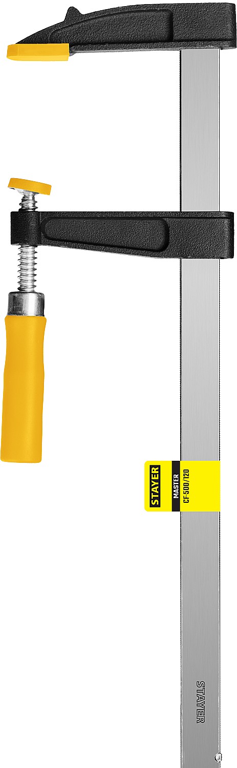 STAYER F 500х120 мм, струбцина CF-500/120 3210-120-500_z02 купить по цене 1 480 ₽ в интернет магазине ТЕХСАД