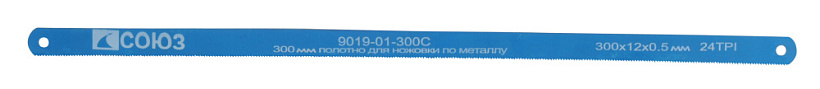 Полотно для ножовки по металлу 300 мм СОЮЗ 9019-01-300С купить по цене 20 ₽ в интернет магазине ТЕХСАД
