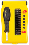 STAYER 26 предметов, отвёртка-битодержатель для точных работ 25614-H28 купить по цене 510 ₽ в интернет магазине ТЕХСАД