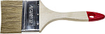 STAYER 75 мм, 3'', светлая натуральная щетина, деревянная ручка, кисть плоская 0101-075 STANDARD купить по цене 100 ₽ в интернет магазине ТЕХСАД