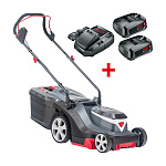 Газонокосилка аккумуляторная AL-KO Easy 3.22 Li, с 2 аккумуляторами 18 V и ЗУ купить по цене 33 990 ₽ в интернет магазине ТЕХСАД