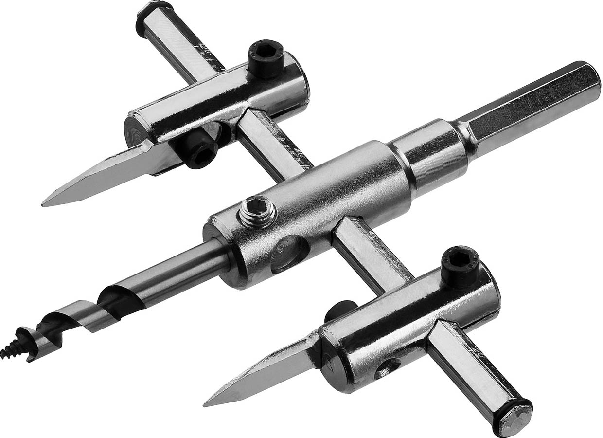 ЗУБР  30-120 мм, глубина реза 30 мм, сверло по дереву регулируемое 29440-120 купить по цене 830 ₽ в интернет магазине ТЕХСАД