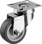 ЗУБР 50 мм, 40 кг, колесо поворотное 30946-50-S Профессионал купить по цене 234 ₽ в интернет магазине ТЕХСАД